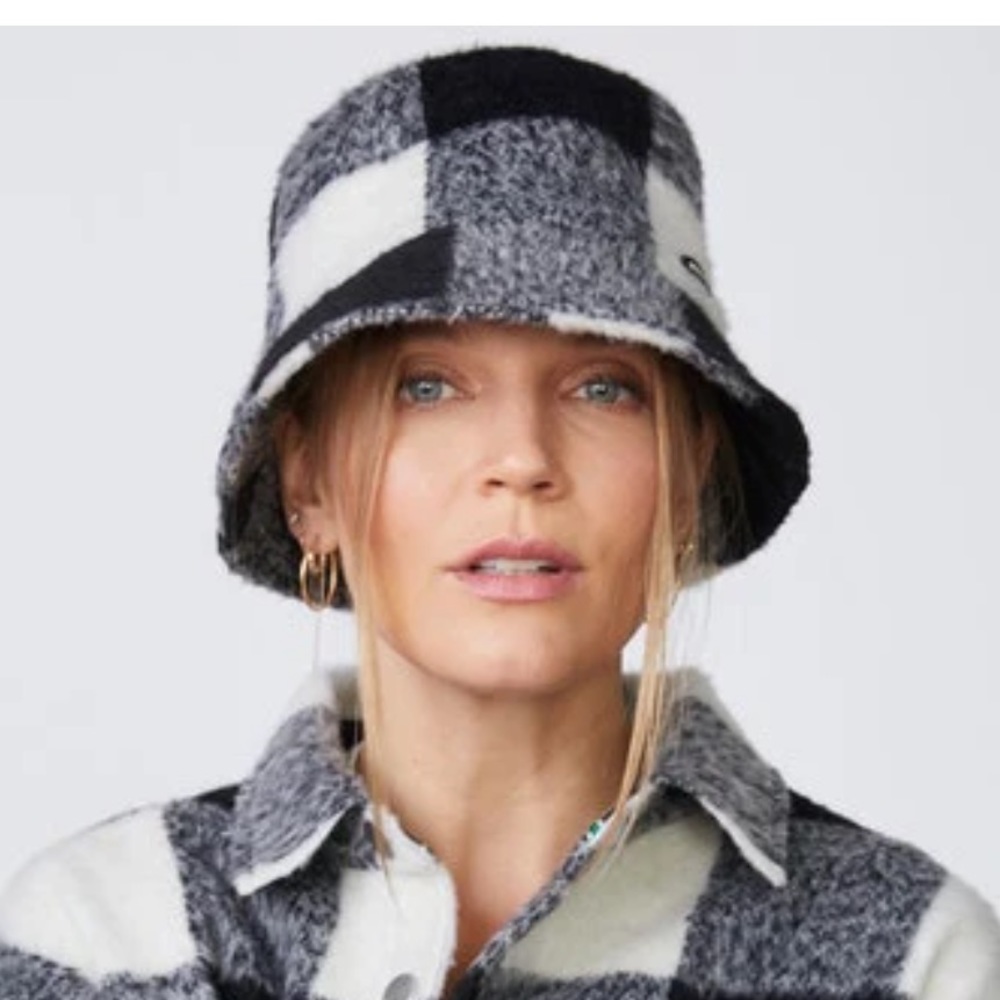 Plaid Bucket Hat by Monrow